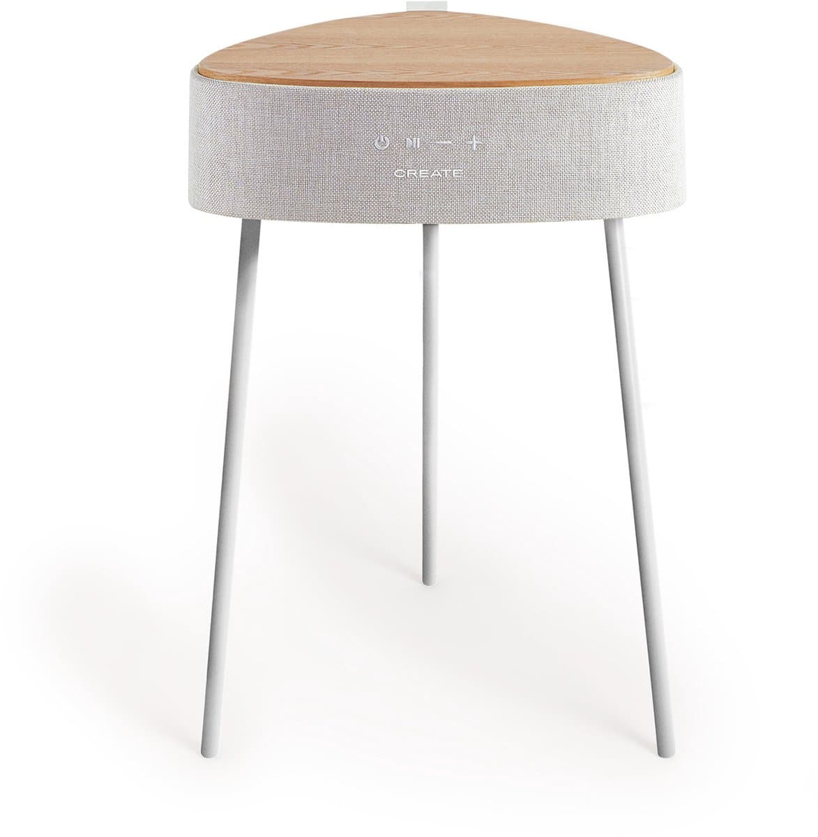 CREATE - Luidsprekertafel met 180º unidirectioneel geluid, bluetooth en draadloos opladen - SPEAKER TABLE 180 — afbeelding 1
