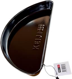 Keij Kamado BBQ Lekbak / Drip Tray Halve Maan Large - Emaille - voor 21 inch Kamado's - Universeel — thumbnail 3