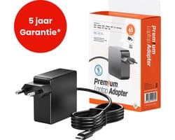 Premium USB C Laptop oplader 65W - Universeel voor alle merken laptops - USB C Kabel + adapter