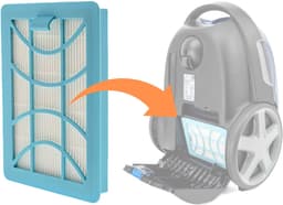Kleanburg®- Hepa Filter geschikt voor Philips Performer Compact - Vervangt CP1352 / 432200494411 — thumbnail 1