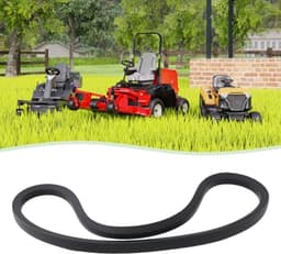 3 stuks grasmaaier V-riem vervanging 22431-768-003 22431768003 compatibel met Honda HS1132 HS828 HS928 HS55 31x1/2x5/16 Inch Zwart — thumbnail 2