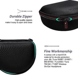 Hoofdtelefoonhoesje voor On-Ear Bluetooth Hoofdtelefoons - Opvouwbaar Ontwerp — thumbnail 2