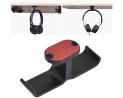 Koptelefoon standaard draaibaar dubbele koptelefoon haak stick on universele gaming koptelefoon standaard multifunctionele koptelefoon standaard haak Geschikt voorXbox, Bose koptelefoons, etc.
