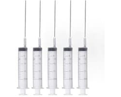 Inktcartridge Navulkits voor Printers - 5Pcs 20ml Spuit en Naald Set