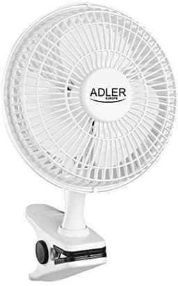 Tafelventilator met Clip en Basis - Compacte Oscillerende Mini-Ventilator - 15 cm Diameter - Draagbaar en Krachtig — thumbnail 2