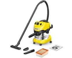 Nat en droog stofzuiger 20L - Krachtige 1000W Stofzuiger met RVS Container en Handige Accessoires