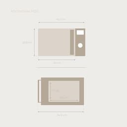 Compacte Multifunctionele Magnetron 20L met Grillfunctie en Digitale Timer — thumbnail 4