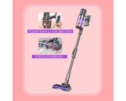 Armo S16 Draadloze Stofzuiger 45KPa Zuigkracht 500W Motor LCD Scherm 6 in 1 Opvouwbaar Ontwerp