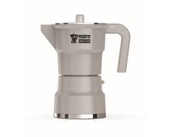 Pezzetti – SOLIDEXPRESS - espressomaker - koffiemaker - 6 kops - aluminium - grijs - INDUCTIE - gas - elektrisch - percolator - moka pot