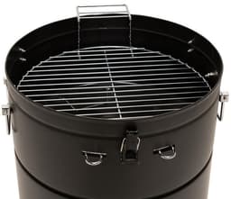 Barbecue & Vuurton - 2-in-1 - BBQ - Zwart - Vuurkorf - Schoorsteen - Houtskool - Warmte/Kachel - Stoken — thumbnail 5