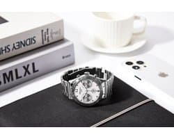 HiFuture Go pro 2 - Smartwatch - Zilver - Luxus edelstaal -