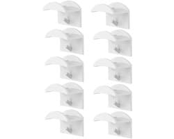 Universele muurbeugel voor hoofdtelefoons Standaard hoedenhaak Hoofdtelefoonstandaard Onder bureau standaard Hoofdtelefoon hoedenorganizer Accessoires