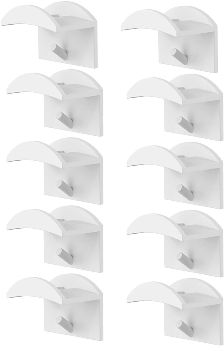 Universele muurbeugel voor hoofdtelefoons Standaard hoedenhaak Hoofdtelefoonstandaard Onder bureau standaard Hoofdtelefoon hoedenorganizer Accessoires — afbeelding 1