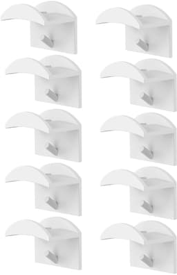 Universele muurbeugel voor hoofdtelefoons Standaard hoedenhaak Hoofdtelefoonstandaard Onder bureau standaard Hoofdtelefoon hoedenorganizer Accessoires — thumbnail 1