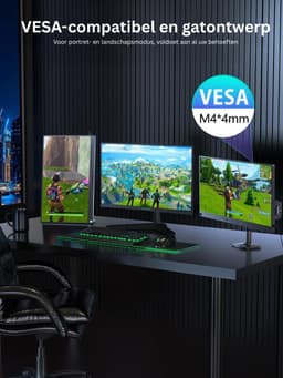 DailySupplies® Portable Monitor - Draagbare Scherm - Gaming - Full HD -Zwart — thumbnail 4