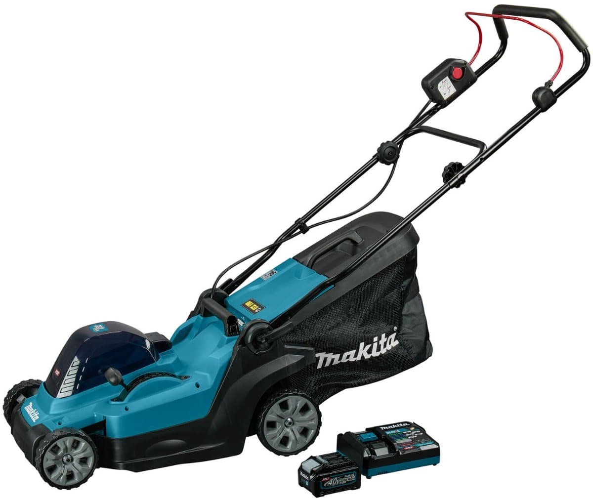 Makita XGT 40 V Max Grasmaaier 38 cm incl. accu en lader — afbeelding 1