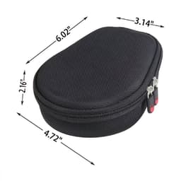 Kubus beschermhoes geschikt voor Shokz OpenRun Pro 2 - OpenMove - Mini/Trekz - AfterShokz Aeropex - hoesje - Hard Case — thumbnail 5