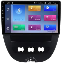 CarPlay autoradio geschikt voor Toyota Aygo | 2005 t/m 2013 | Android 13 | Draadloos Apple CarPlay & Android Auto | 2GB + 32GB | QuadCore processor | Denago DNG-A01 | 2025 model | 2005 2006 2007 2008 2009 2010 2011 2012 2013 | Bluetooth & Wifi — thumbnail 5