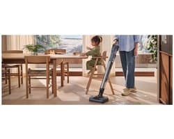 Electrolux EW82U2DB 3-in-1 steelstofzuiger Batterij/Accu Droog Cyclonisch Zakloos 0,65 l 85 W Blauw 4,3 Ah