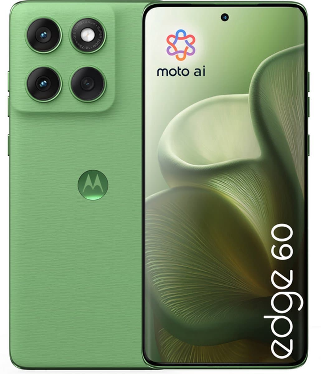 Motorola Edge 60 - 256GB - Shamrock Green (Groen) — afbeelding 1