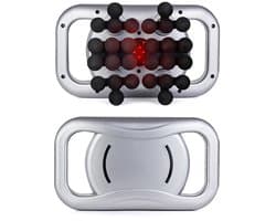 Massagepistool - Massagegun -Spier Ontspanning - infrarood Therapie - 30 Kops - 9 Intensiteitsniveaus - 9 Massage modes - Krachtige Motor 19000 keer/min 35mm Diepe Percussie - Effectief Spiervermoeidheid & Pijn Verlicht Rug, Benen
