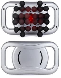 Massagepistool - Massagegun -Spier Ontspanning - infrarood Therapie - 30 Kops - 9 Intensiteitsniveaus - 9 Massage modes - Krachtige Motor 19000 keer/min 35mm Diepe Percussie - Effectief Spiervermoeidheid & Pijn Verlicht Rug, Benen — thumbnail 1
