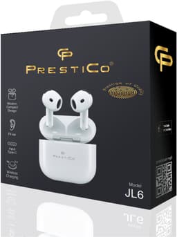 PrestiCo JL6 Air Pro 2024 Wireless + USB-C Charge Bluetooth Headset — thumbnail 4