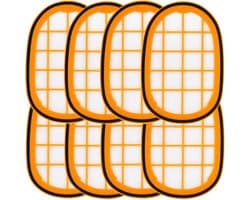 8x Filter geschikt voor Philips SpeedPro Max 8000 serie FC5005/01, CP0663/01 Vervanging Schuimrubber onderdeel