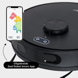 Zoef Robot robotstofzuiger met dweilfunctie Willem 2.0 - met leegstation - robot vacuum - robot stofzuiger - 6000Pa - automatisch legen - roterende mops — thumbnail 5