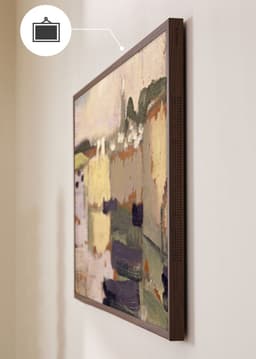 CREATE - QLED 4K 55" Smart TV met antireflectiescherm en kunstgalerij, Donker hout- TV ART MATTE — thumbnail 5