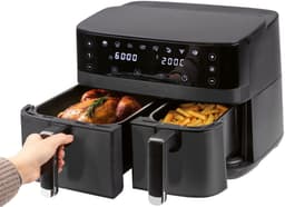ProfiCook FR 1295 H -Dubbele Heteluchtfriteuse - 9 Liter (1x5.5L +1x 3.5L) — thumbnail 13