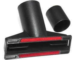Dparts kleine zuigmond met rode strip - 32mm + 35mm - stofzuiger meubelzuigmond - universeel stofzuigermondstuk - geschikt voor Miele Bosch Siemens Philips AEG Karcher