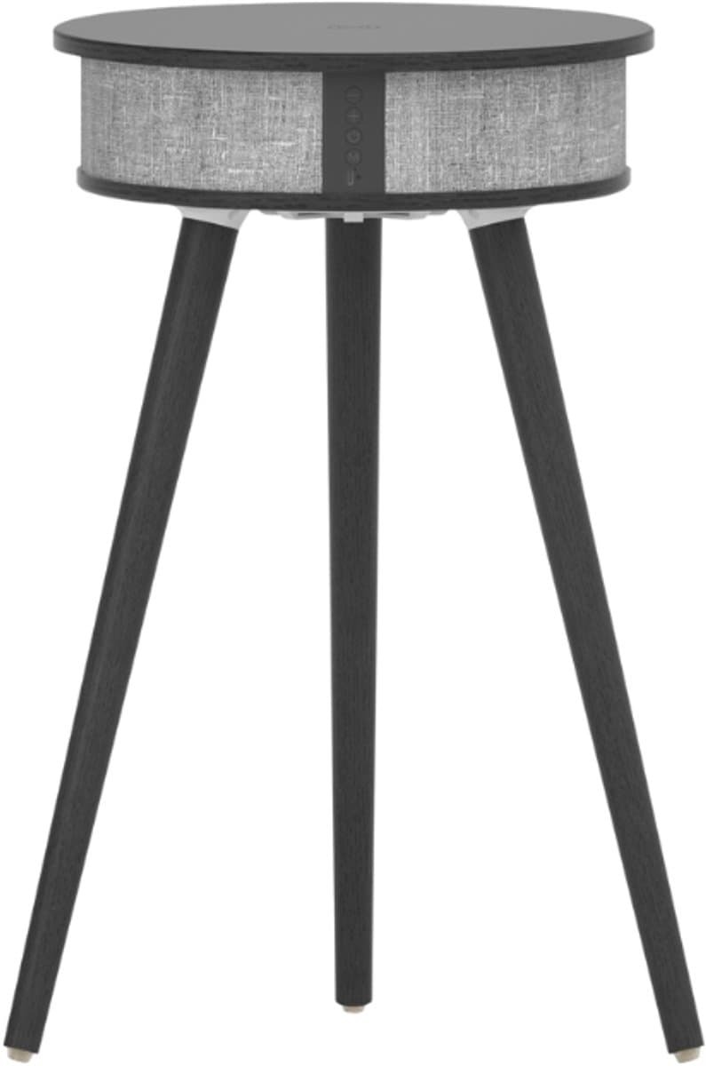 Doppler Barista SoundTable – 3-in-1 Bluetooth Speaker Tafeltje met Wireless Charging & Houten Design – Zwart — afbeelding 1