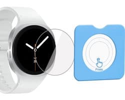 Screenprotector geschikt voor Samsung Galaxy Watch 8 40mm – Gehard Glas Screen Protector + Installatietool