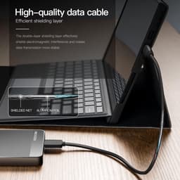 Ultradunne Externe Harde Schijf 1TB - Draagbare 2,5 inch SATA HDD voor PS4, Xbox One, Wii U, PC, Mac en Laptop - USB 3.0 — thumbnail 3