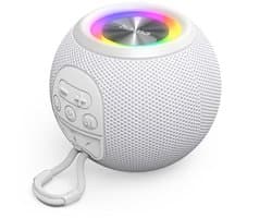 Hama Bluetooth speaker - Ball Shape - 5 Lichtmodi - 5W - Wit