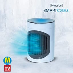 Mobiele Luchtkoeler met Verdampingskoeling - Compacte Aircooler met 3 Snelheden voor 12 Uur Koeling — thumbnail 2