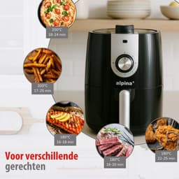 Alpina Airfryer 230 V 2 liter 900 W — thumbnail 4