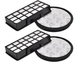 2-delige Filterset (ZR903701) - Geschikt voor Rowenta RO7681EA RO7691EA RO7690EA RO7649EA RO7647EA RO7663EA RO7676EA Stofzuigers