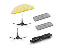 Karcher RCV 5 Accessoireset: Hoofdborstel, Zijborstels, Filters, Doek