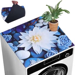Wasmachine beschermhoes wasmachinehoes 60x60cm wasmachine beschermhoes drogerhoes waterdicht en antislip geschikt voor wasruimte — thumbnail 1