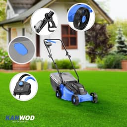 Elektrische Grasmaaier 1200 W met 32 cm Maaibreedte en 30 Liter Grasopvangbak — thumbnail 3