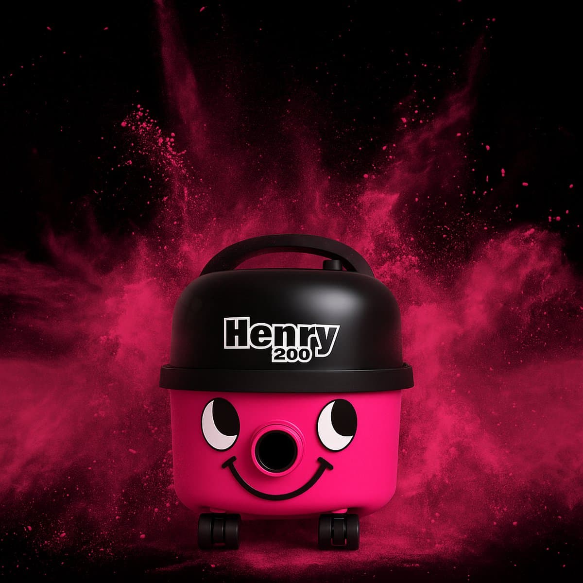 Numatic Henry stofzuiger HVR200-11 - Stofzuiger met zak - Fuchsia - Speciale kleur editie — afbeelding 1