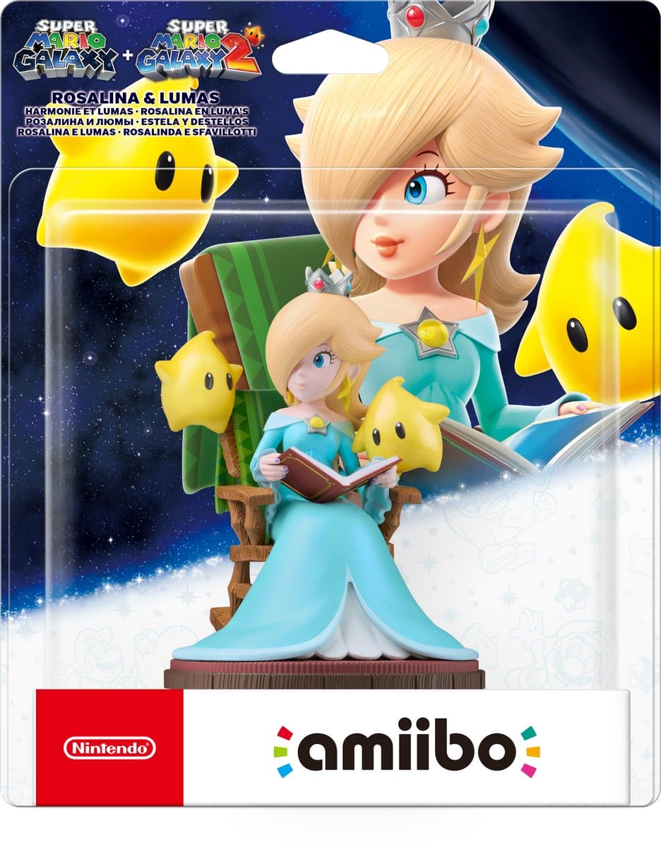 Amiibo Rosalina & Lumas - Super Mario Galaxy - Nintendo Switch — afbeelding 1
