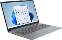 Lenovo IdeaPad Slim 3 15AMN8 AMD Ryzen™ 5 7520U Laptop 39,6 cm (15.6") Full HD 16 GB LPDDR5-SDRAM 512 GB SSD Wi-Fi 6 (802.11ax) Windows 11 Home Engels Grijs — thumbnail 3