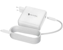 Siltcon® USB C oplader 96W – USB C Adapter – Oplader USB C – 15W, 45W, 65W, 87W & 96W – Universeel Laptops, Tablets en Telefoons – 2 Meter USB-C Snellaadkabel