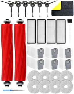 PromoHome 29-delige accessoireset Geschikt voor Roborock Qrevo pro/Qrevo Maxv/Qrevo Plus/Qrevo S "Zwart" — thumbnail 1