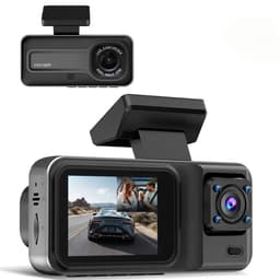 Dashcam met Dubbele Lens – 1080p Full HD, Nachtzicht, Bewegingsdetectie & Parkeerbewaking – Inclusief 32GB Geheugenkaart — thumbnail 1