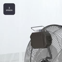 Vloerventilator 60W met 3 Snelheden en 35 cm Diameter - Verstelbare Kanteling en Antislipbasis — thumbnail 4