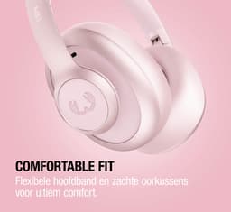 Fresh 'n Rebel Clam Blaze 2 – Draadloze Bluetooth Koptelefoon – 80 uur Speelduur – Inclusief App - Met volume wiel - Pastel Pink — thumbnail 6